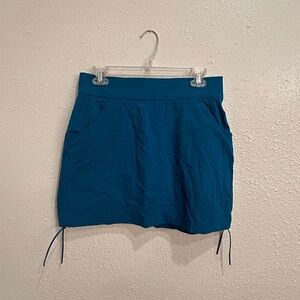 Columbia Teal Mini Skort